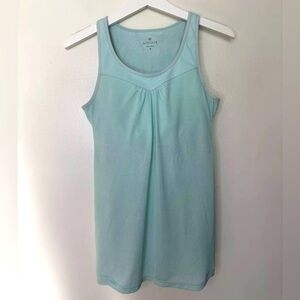 Athleta Tank Top Built in Bra Women’s Size S Padded Keyhole Very Cute GUC